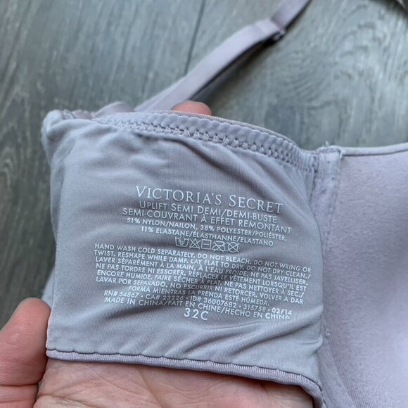 Victoria's Secret Uplift Semi Demi T-Shirt Bra Lightly Padded Underwire Multiway - Picture 11 of 11
